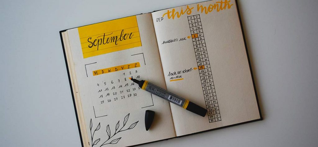 Calendario mestruale e orologio biologico